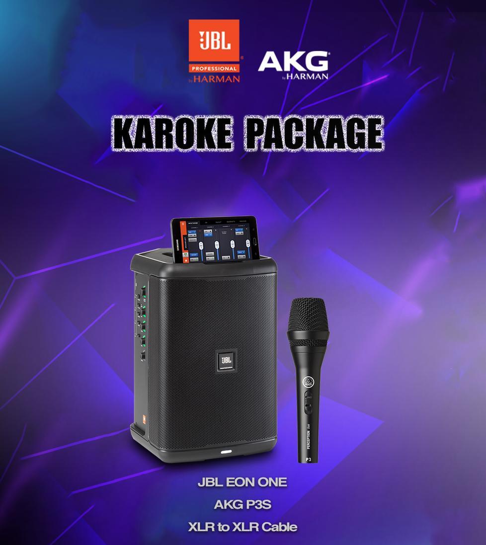 JBL EON ONE Home Karaoke Package